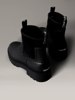 Calvin Klein Regenstiefel mit Absatz und flexibler Profilsohle^Herren Boots