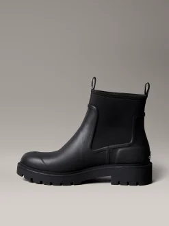 Calvin Klein Regenstiefel mit Absatz und flexibler Profilsohle^Herren Boots