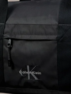Calvin Klein Reisetasche aus Nylon mit klassischem Logo^Herren Taschen