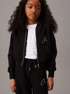 Calvin Klein Reißverschluss-Hoodie^Kinder Hoodies & Pullover|Kleidung