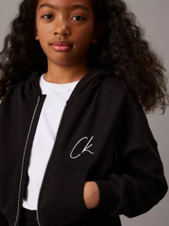 Calvin Klein Reißverschluss-Hoodie^Kinder Hoodies & Pullover|Kleidung