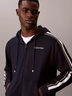 Calvin Klein Reißverschluss-Hoodie aus French-Terry-Baumwoll-Mix^Herren Jacken & Pullovers|Hoodies & Sweatshirts