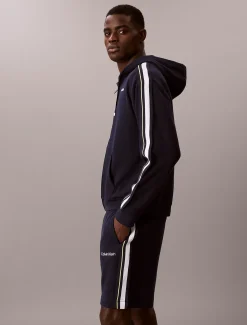 Calvin Klein Reißverschluss-Hoodie aus French-Terry-Baumwoll-Mix^Herren Jacken & Pullovers|Hoodies & Sweatshirts