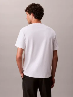 Calvin Klein Relaxed Baumwoll-Piqué-T-Shirt^Herren T-shirts