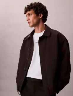 Calvin Klein Relaxed Baumwoll-Piqué-T-Shirt^Herren T-shirts