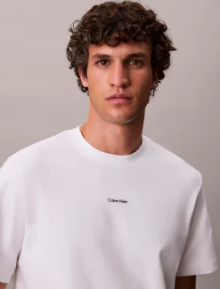 Calvin Klein Relaxed Baumwoll-Piqué-T-Shirt^Herren T-shirts