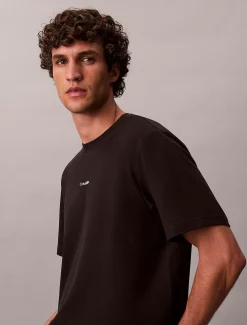 Calvin Klein Relaxed Baumwoll-Piqué-T-Shirt^Herren T-shirts