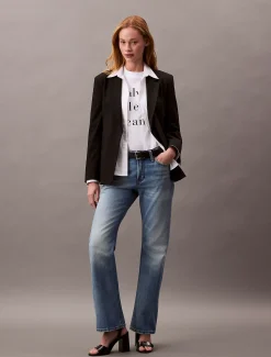 Calvin Klein Relaxed Bootcut Jeans^Damen High Rise Skinny|Relaxed Boot