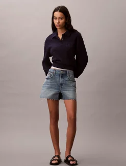 Calvin Klein Relaxed Polo-Sweatshirt^Damen Sweatshirts & Hoodies