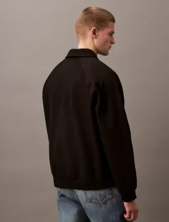 Calvin Klein Relaxed Polo-Sweatshirt mit Reißverschluss^Herren Hoodies & Sweatshirts