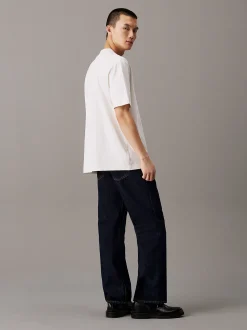 Calvin Klein Relaxed T-Shirt mit Foto-Print^Herren T-shirts