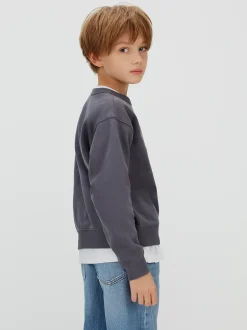 Calvin Klein Relaxed Varsity-Sweatshirt^Kinder Hoodies & Pullover|Kleidung