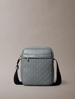 Calvin Klein Reporter Bag mit geprägtem Emblem-Logo^Herren Umhängetaschen & Schultertaschen|Taschen
