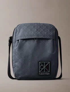 Calvin Klein Reporter-Bag mit durchgehendem Emblem-Logo-Jacquardmuster^Herren Umhängetaschen & Schultertaschen|Taschen