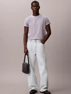 Calvin Klein Reporter-Bag mit durchgehendem Emblem-Logo-Jacquardmuster^Herren Umhängetaschen & Schultertaschen|Taschen