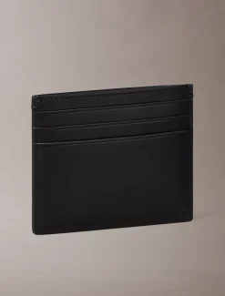 Calvin Klein RFID-Kartenetui aus Leder mit Logo^Herren Geldbörsen & Kartenetuis