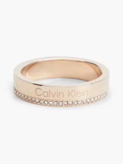Calvin Klein Ring mit Kristallverzierung^Damen Uhren & Schmuck