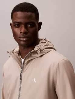 Calvin Klein Ripstop-Jacke mit Kapuze^Herren JackenFrisch Eingetroffen