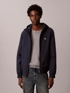 Calvin Klein Ripstop-Jacke mit Kapuze^Herren JackenFrisch Eingetroffen