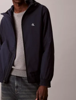Calvin Klein Ripstop-Jacke mit Kapuze^Herren JackenFrisch Eingetroffen