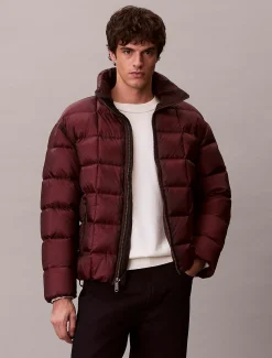 Calvin Klein Ripstop-Steppjacke mit Stehkragen^Herren Stepp Jacken|JackenFrisch Eingetroffen