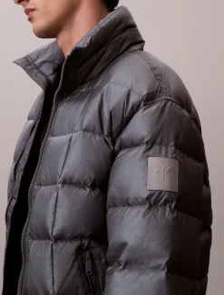 Calvin Klein Ripstop-Steppjacke mit Stehkragen^Herren Stepp Jacken|JackenFrisch Eingetroffen