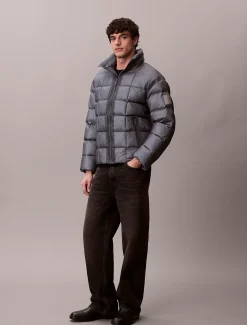 Calvin Klein Ripstop-Steppjacke mit Stehkragen^Herren Stepp Jacken|JackenFrisch Eingetroffen