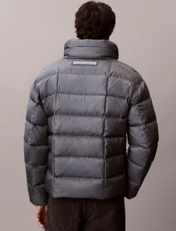 Calvin Klein Ripstop-Steppjacke mit Stehkragen^Herren Stepp Jacken|JackenFrisch Eingetroffen