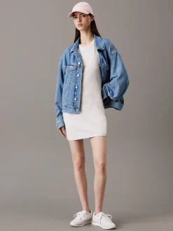 Calvin Klein Ärmelloses Milano-Jersey-Kleid^Damen Kleider & Röcke