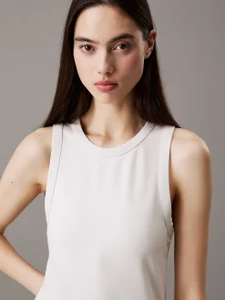 Calvin Klein Ärmelloses Milano-Jersey-Kleid^Damen Kleider & Röcke