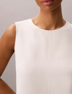 Calvin Klein Ärmelloses Top mit Struktur^Damen Hemden & Blusen