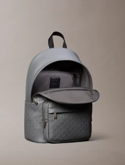 Calvin Klein Rucksack mit Emblem-Logo-Prägung^Herren RucksäckeFrisch Eingetroffen|Taschen