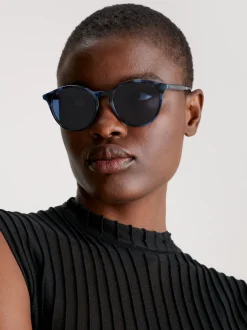 Calvin Klein Runde Sonnenbrille CKJ510S^Damen Sonnenbrillen|Sonnenbrillen