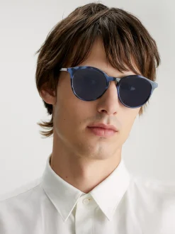 Calvin Klein Runde Sonnenbrille CKJ510S^Damen Sonnenbrillen|Sonnenbrillen