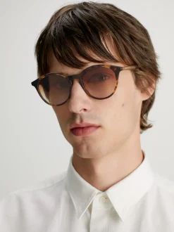 Calvin Klein Runde Sonnenbrille CKJ510S^Damen Sonnenbrillen|Sonnenbrillen