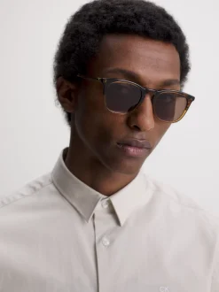 Calvin Klein Runde Sonnenbrille CK23501S^Damen Sonnenbrillen|Sonnenbrillen