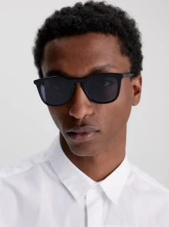 Calvin Klein Runde Sonnenbrille CK23501S^Damen Sonnenbrillen|Sonnenbrillen