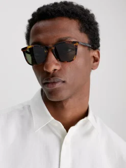 Calvin Klein Runde Sonnenbrille CK23501S^Damen Sonnenbrillen|Sonnenbrillen