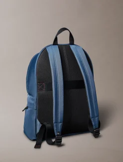 Calvin Klein Runder Rucksack aus Nylon mit Monologo^Damen Taschen & Accessoires|RucksäckeFrisch Eingetroffen