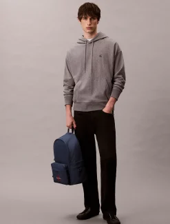 Calvin Klein Runder Rucksack aus Nylon mit Monologo^Damen Taschen & Accessoires|RucksäckeFrisch Eingetroffen