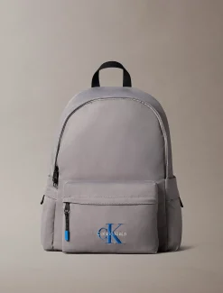 Calvin Klein Runder Rucksack aus Nylon mit Monologo^Herren RucksäckeFrisch Eingetroffen|Taschen