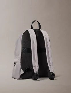 Calvin Klein Runder Rucksack aus Nylon mit Monologo^Herren RucksäckeFrisch Eingetroffen|Taschen