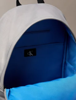 Calvin Klein Runder Rucksack aus Nylon mit Monologo^Herren RucksäckeFrisch Eingetroffen|Taschen
