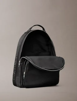 Calvin Klein Runder Rucksack mit Logo-Gurtband^Herren RucksäckeFrisch Eingetroffen|Taschen