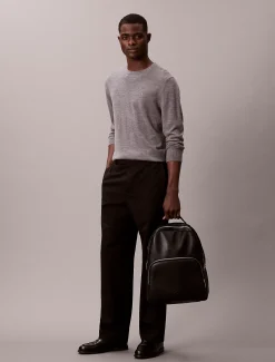 Calvin Klein Runder Rucksack mit Logo-Gurtband^Herren RucksäckeFrisch Eingetroffen|Taschen