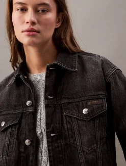 Calvin Klein 90's Jeansjacke^Damen Jeansjacken|JackenFrisch Eingetroffen