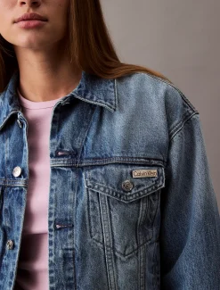 Calvin Klein 90's Jeansjacke^Damen Jeansjacken|JackenFrisch Eingetroffen