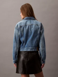 Calvin Klein 90's Jeansjacke^Damen Jeansjacken|JackenFrisch Eingetroffen