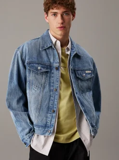 Calvin Klein 90's Jeansjacke^Herren Jeansjacken|JackenFrisch Eingetroffen