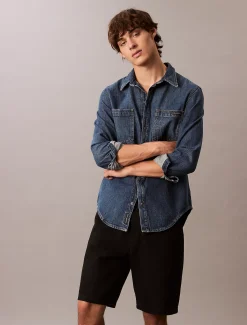 Calvin Klein 90's Loose Denim-Shorts^Herren Hosen & Shorts